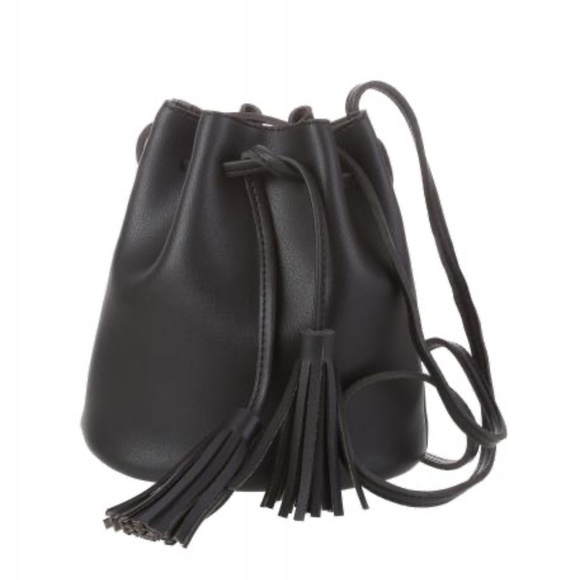 Faux Leather Bucket Bag - Picture 2 of 2